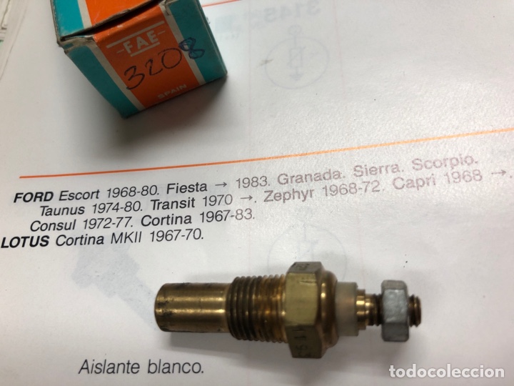 Automobili e Motociclette: TERMO-RESISTENCIA FAE 3208 ( FORD ESCORT-GRANADA-FIESTA-SIERRA-SCORPIO-TAUNUS-TRANSIT-CAPRI