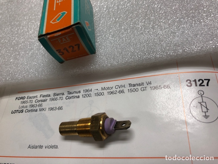 Autos und Motorr&auml;der: TERMO-RESISTENCIA FAE 3127 ( FORD ESCORT-FIESTA-SIERRA-TAUNUS-L&Oacute;TUS CORTINA MKI 1963-66