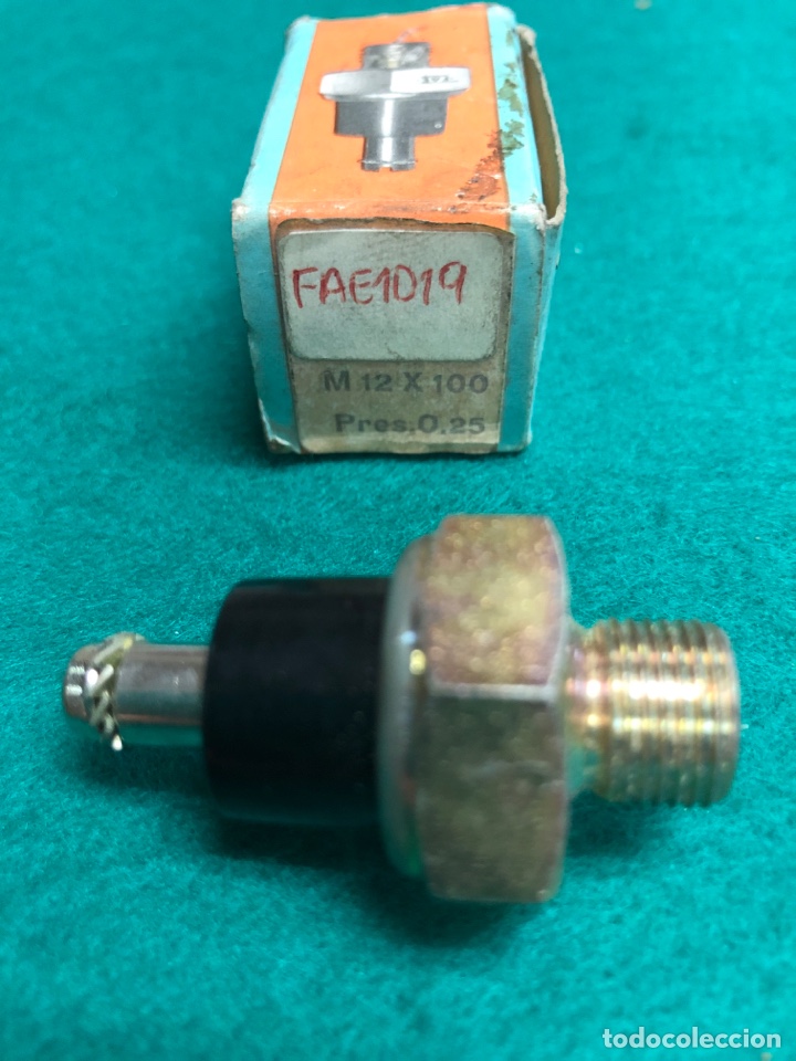 Autos und Motorr&auml;der: MANOCONTACTO DE ACEITE -FAE 1019 rosca 12x100 presi&oacute;n 0,25
