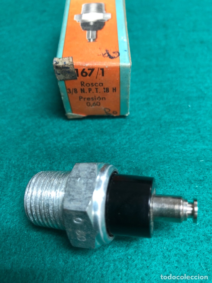 Autos und Motorr&auml;der: MANOCONTACTO DE ACEITE-FAE 1215 rosca 3/8 NPT 18H presi&oacute;n 0,60