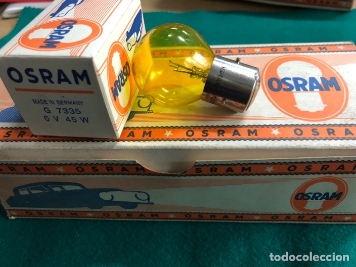 Autos und Motorr&auml;der: L&Aacute;MPARA OSRAM AMARILLA -6 V 45 W- MARCHAL G7335 - 1 polo