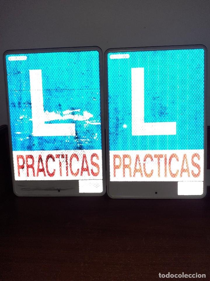Automobili e Motociclette: 2 placa L practicas conductor de veh&iacute;culo de plastico