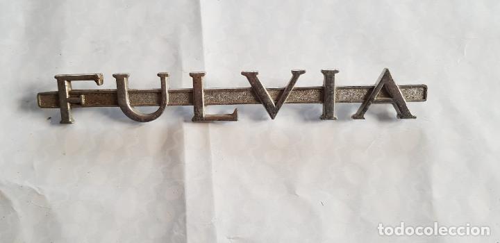 Coches y motocicletas: Placa &rdquo;Fulvia&rdquo; - Foto 1