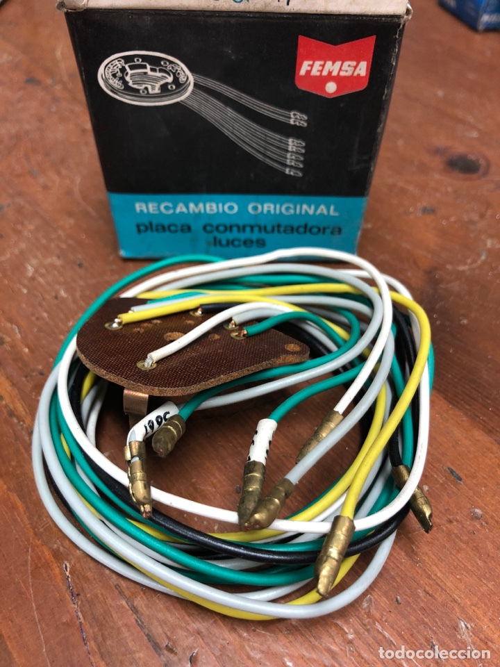 Autos und Motorr&auml;der: PLACA MANDO LUCES FEMSA 4376 ( FURG&Oacute;N EBRO F100-108 )