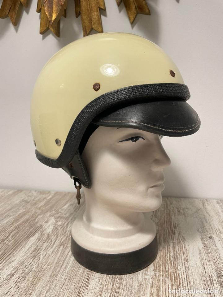Automobili e Motociclette: CASCO MOTO ANTIGUO VINTAGE, ESTILO BILTWELL