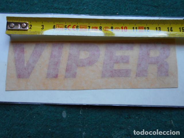 Autos und Motorr&auml;der: Pegatina para moto o coche Viper