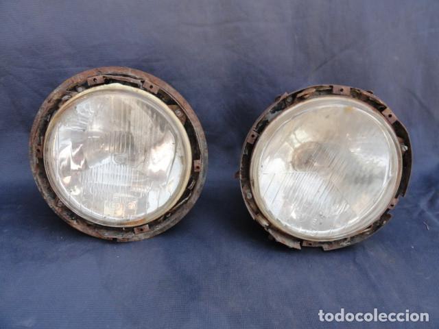 Automobili e Motociclette: PAREJA DE FAROS DE COCHE ANTIGUO MARCA CIBIE.