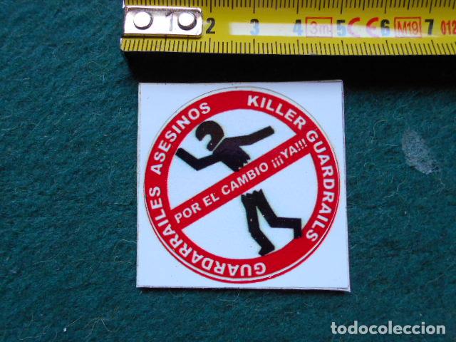Automobili e Motociclette: PEGATINA PARA MOTO O COCHE PEGATINA CONTRA GUARDARRAILES