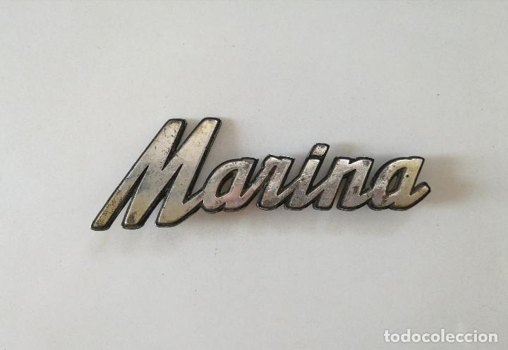 Autos und Motorr&auml;der: ANAGRAMA ORIGINAL AUTHI MARINA A&Ntilde;OS 70 // AUSTIN MORRIS TC COUPE LOGOTIPO EMBLEMA LETRAS