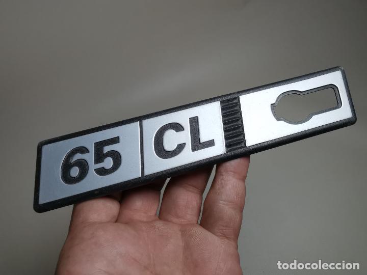 Autos und Motorr&auml;der: ANAGRAMA EMBLEMA INSIGNIA PLACA --POL&Iacute;MERO SINT&Eacute;TICO---SEAT RITMO 65 CL