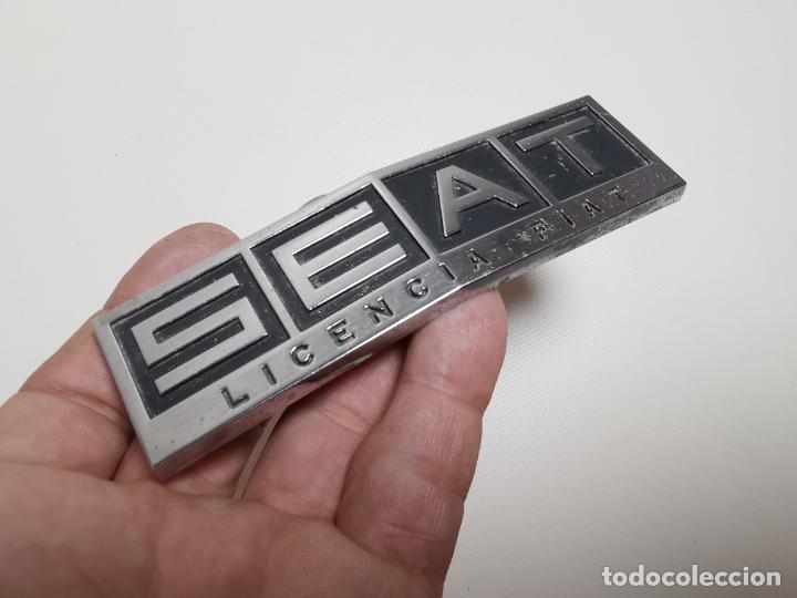 Autos und Motorr&auml;der: ANAGRAMA EMBLEMA INSIGNIA PLACA --POL&Iacute;MERO SINT&Eacute;TICO--- SEAT