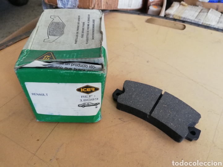 Autos und Motorr&auml;der: Juego de 4 pastillas de freno para Renault R5, R25 y Espace