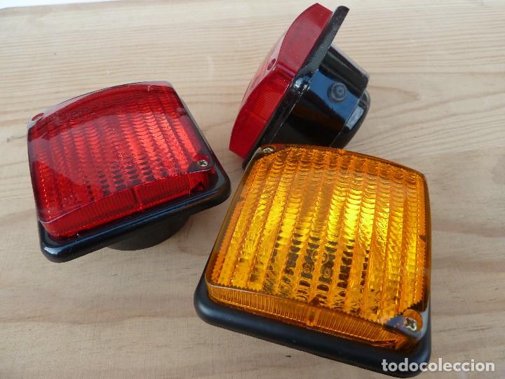 Coches y Motocicletas: LOTE(3) PILOTOS TRASEROS SE&Ntilde;ALIZACION-RINDER 7050-RECAMBIO NUEVO