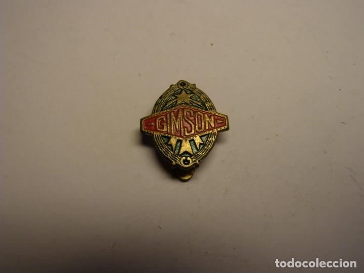 Autos und Motorr&auml;der: Insignia publicitaria antigua de autom&oacute;viles. GIMSON