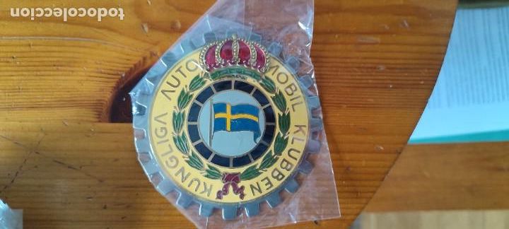 Automobili e Motociclette: placa met&aacute;lica original a&ntilde;os 70 coche hist&oacute;rico kungliga suecia