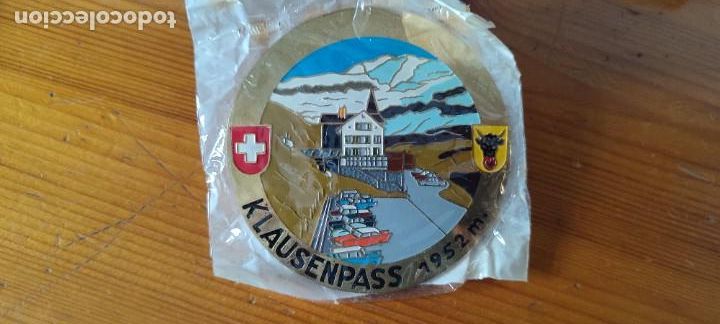 Automobili e Motociclette: placa met&aacute;lica original a&ntilde;os 70 coche hist&oacute;rico suiza klausenpass