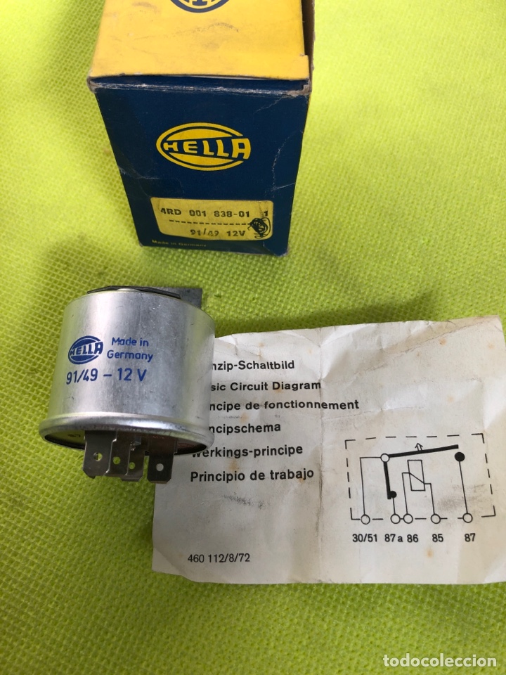Automobili e Motociclette: INTERMITENCIA HELLA 4RD 001 838-01. 12V