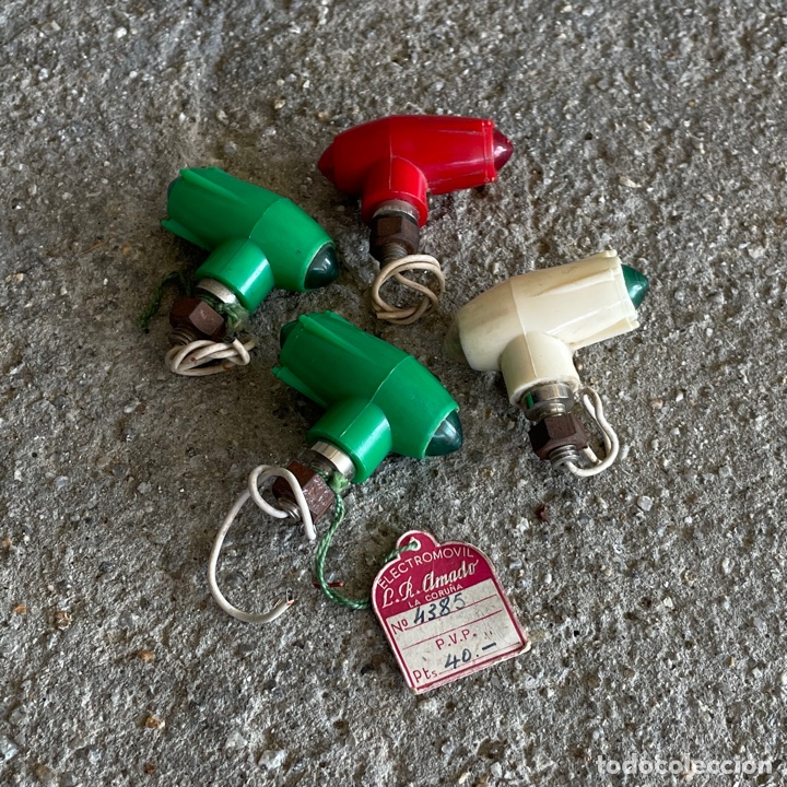 Automobili e Motociclette: Lote faros bici vintage