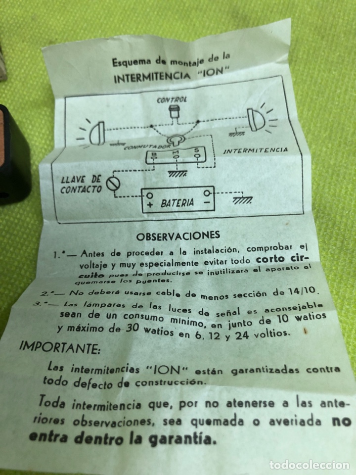 Coches y motocicletas: INTERMITENCIA ION 24V-30 w - Foto 3
