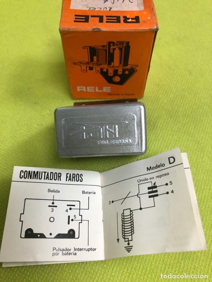 Autos und Motorr&auml;der: RELE LUCES ION -24V- conmutador faros