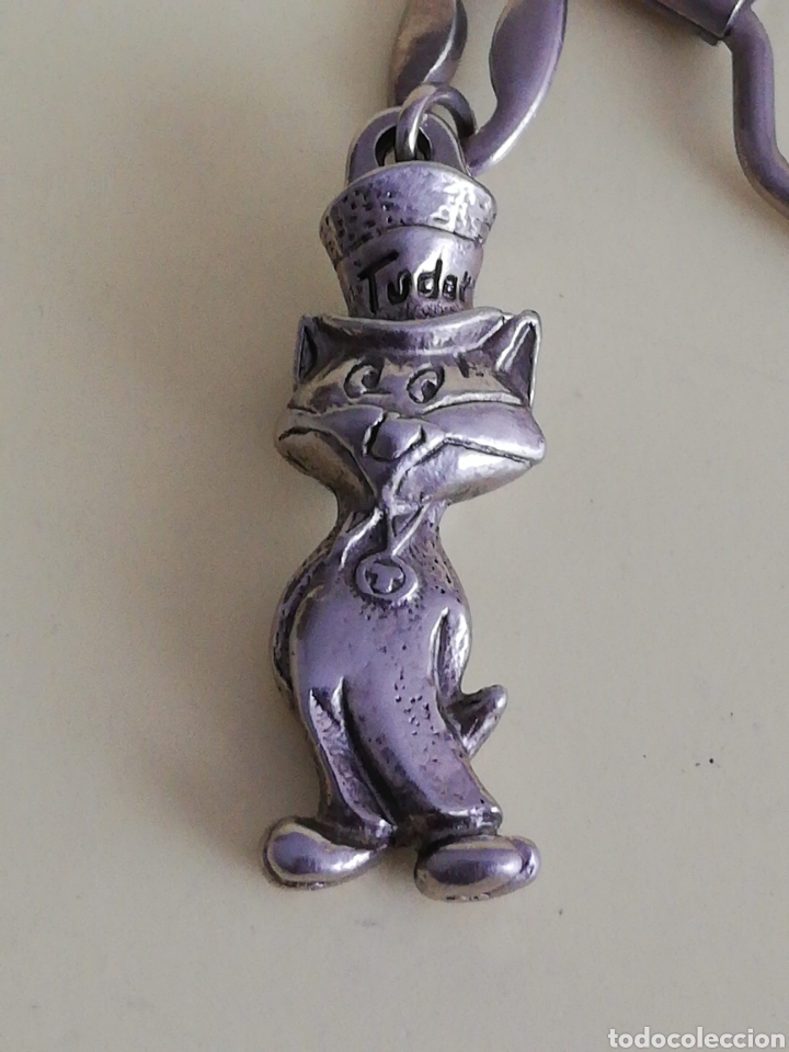 Automobili e Motociclette: LLAVERO PUBLICITARIO FIGURA GATO MASCOTA TUDOR