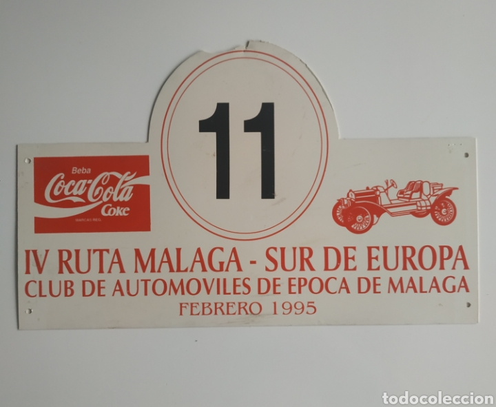 Automobili e Motociclette: Matr&iacute;cula de rally de coches clasicos