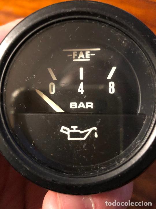 Autos und Motorr&auml;der: Reloj man&oacute;metro presion aceite FAE 9953 (0-8 Bar) 12 v.