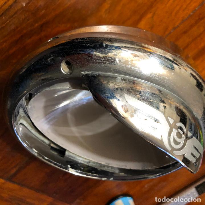 Automobili e Motociclette: FARO ESTILO SPRINGER MODELO CON RANURAS Y VISERA, ES PASTA