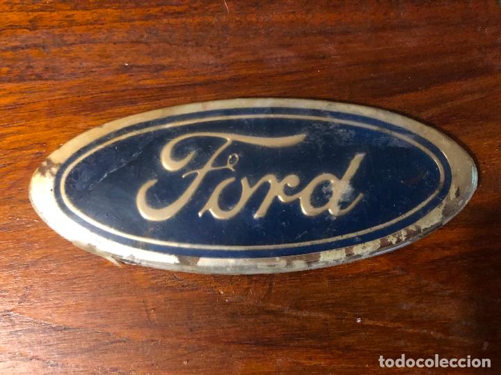Automobili e Motociclette: A&Ntilde;OS 80. EMBLEMA FORD. ESCUDO AUTOMOVILES, LOGO, 11,5 CM