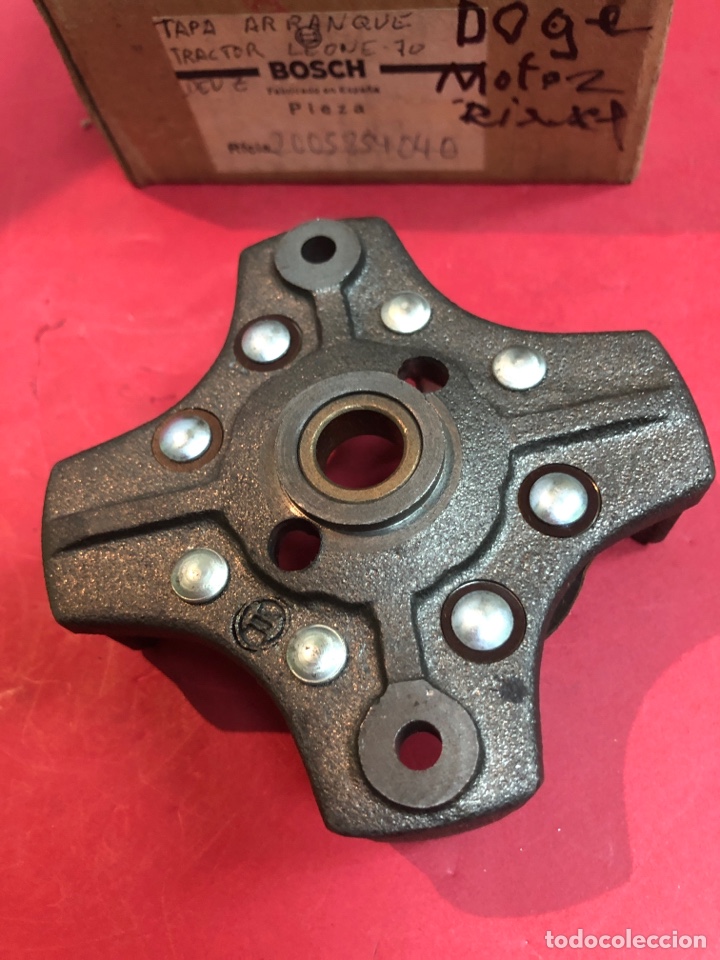 Autos und Motorr&auml;der: TAPA ARRANQUE LADO COLECTOR- BOSCH 2005854040 ( DODGE DART di&eacute;sel - TRACTOR DEUTZ )