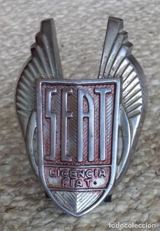 Voitures et Motocyclettes: PLACA INSIGNIA EMBLEMA LOGO ESCUDO SEAT
