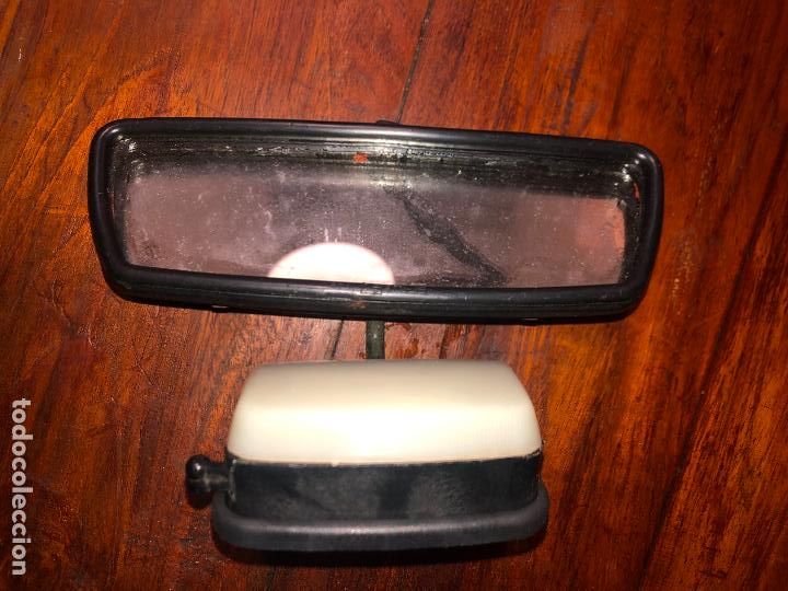 Voitures et Motocyclettes: ANTIGUO ESPEJO RETROVISOR INTERIOR CON LUZ