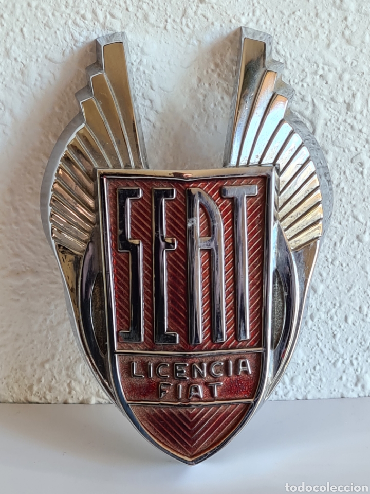 Automobili e Motociclette: Emblema Logo SEAT Licencia FIAT - 1500