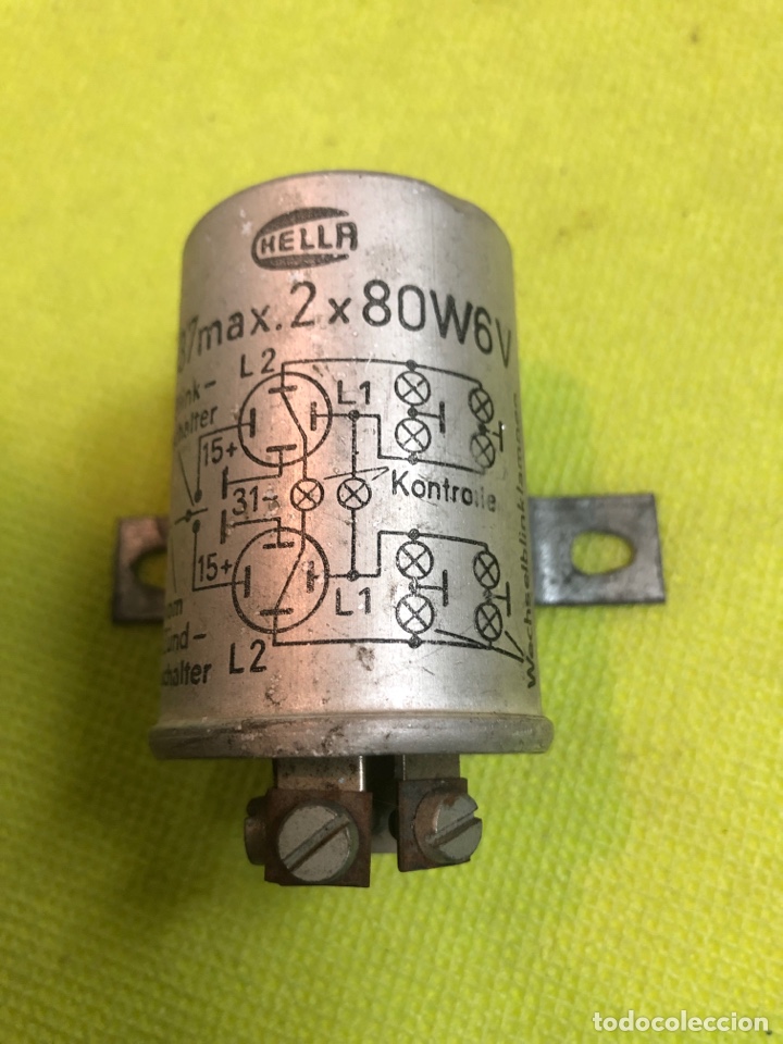 Automobili e Motociclette: INTERMITENCIA HELLA 91/37 Max.2x80W 6V