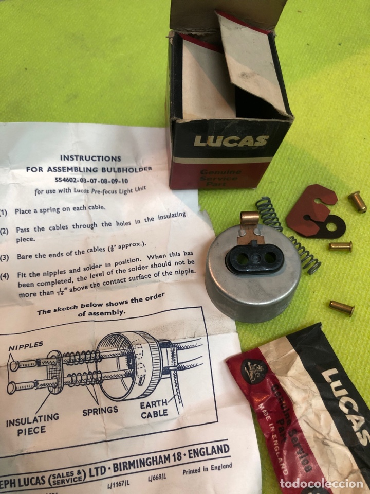 Automobili e Motociclette: PORTAL&Aacute;MPARAS DE SERVICIO- LUCAS 554602 ( AUSTIN-MINI- MG-AUSTIN MORRIS)