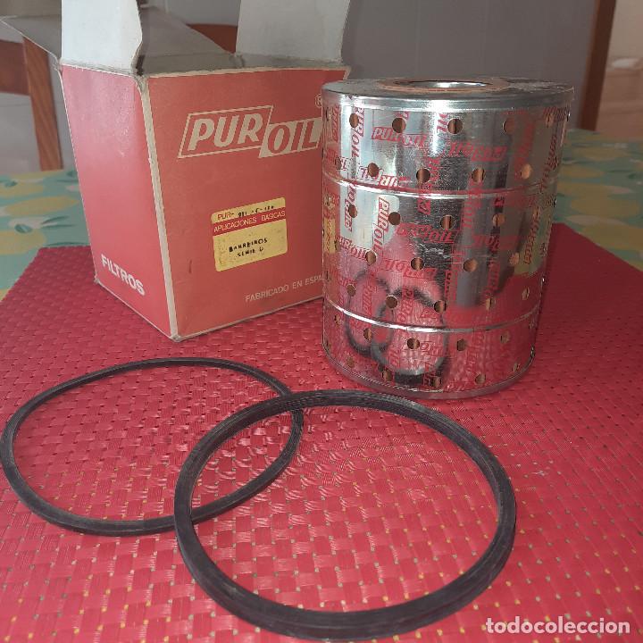 Autos und Motorr&auml;der: FILTRO PUR OIL - CAMION BARREIROS SERIE D - FABRICADO EN ESPA&Ntilde;A