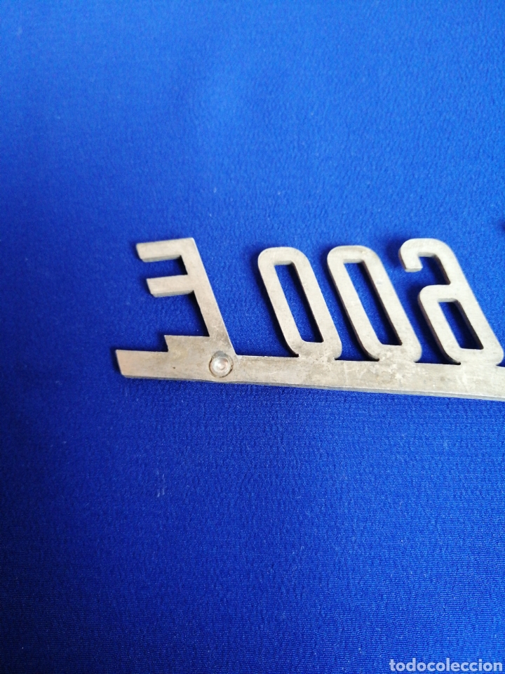 Coches y motocicletas: PLACA SEAT 600 E METAL - Foto 3