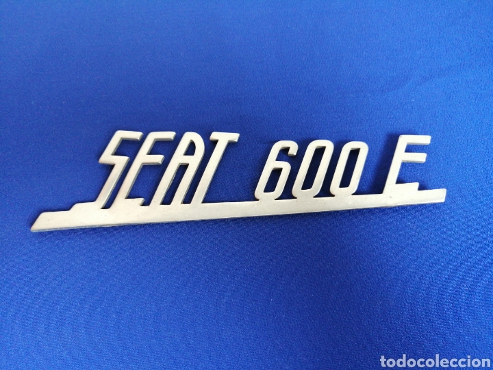Coches y motocicletas: PLACA SEAT 600 E METAL - Foto 1