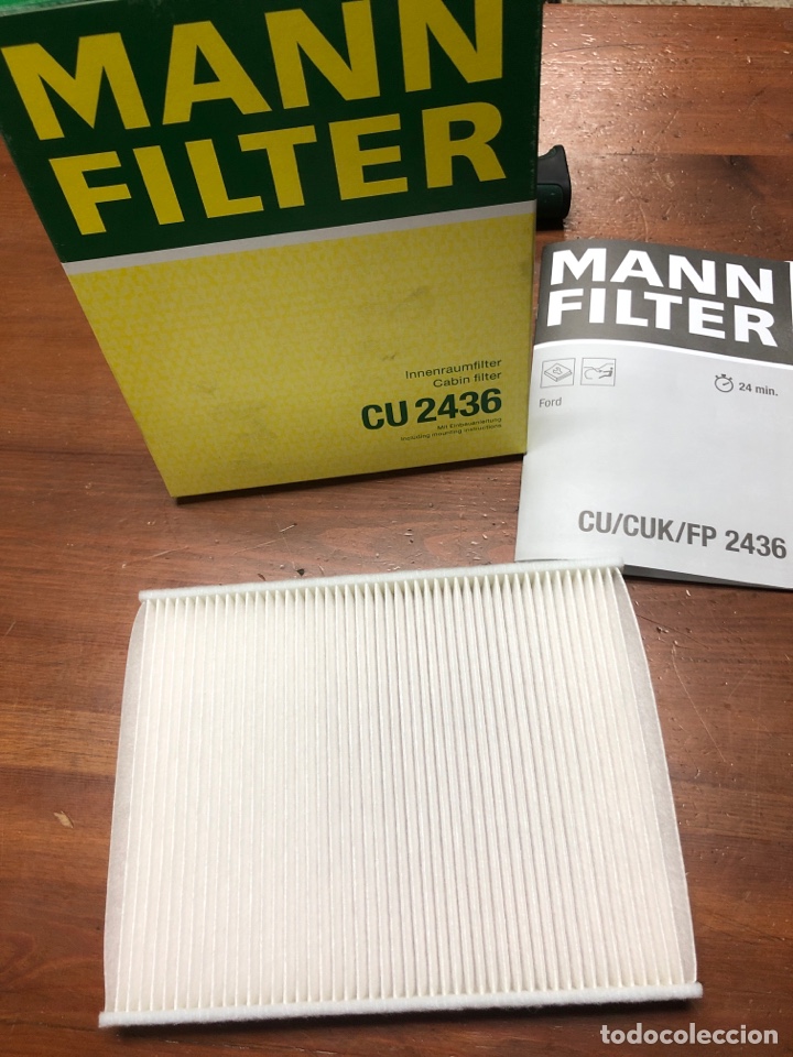 Automobili e Motociclette: FILTRO AIRE HABIT&Aacute;CULO-MANN CU2436 ( FORD B-MAX - TRANSIT- TOURNEO COURIER)