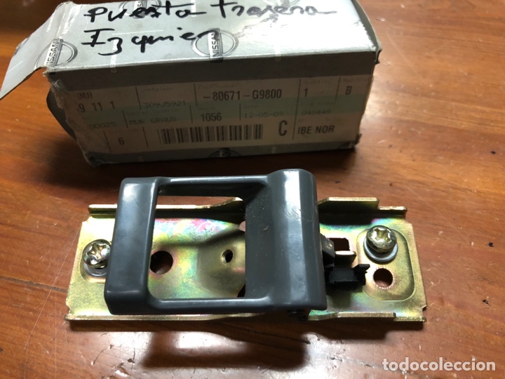 Automobili e Motociclette: MANETA PUERTA TRASERA IZQUIERDA- NISSAN 80671-G9800 ( NISSAN PATROL)