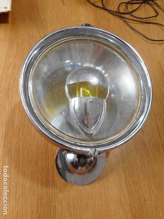 Autos und Motorr&auml;der: ANTIGUO FARO ANTINIEBLA EXTRAPLANO PATENTADO N&ordm; 342 GEMO. A&Ntilde;OS 60,70?