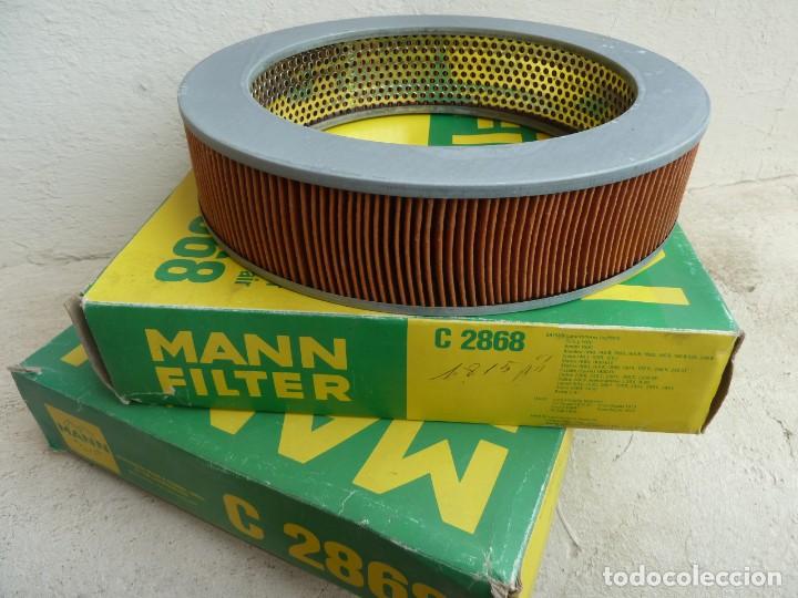 Automobili e Motociclette: MANN-LOTE(2) FILTROS DE AIRE/AIR FILTER-MANN&middot;C2868-DATSUN,ISUZU,SUBARU--RECAMBIO NUEVO