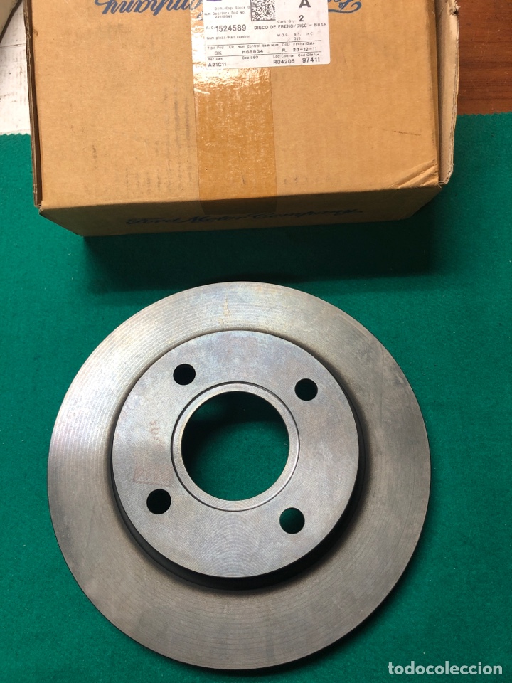 Autos und Motorr&auml;der: JUEGO DISCOS DE FRENO-1524589 ( FORD FIESTA-ESCORT-COURIER)