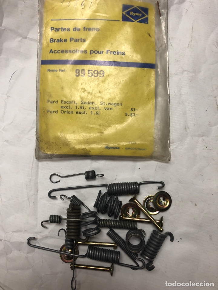 Automobili e Motociclette: JUEGO REPARACI&Oacute;N ZAPATAS FRENO- RYME 99599 ( FORD ESCORT-ORION)