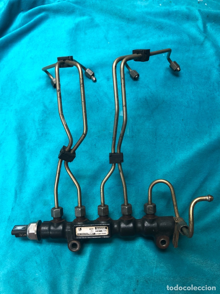 Automobili e Motociclette: RAMPA DE INYECTORES COMPLETA CON TUBOS-9654592680 (FORD FOCUS HDI -TDCI 1,6 motor PSA )