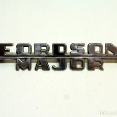 Coches y Motocicletas: PLACA DE TRACTOR CROMADA - FORDSON MAJOR. Lote 350110629