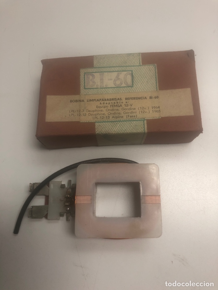 Autos und Motorr&auml;der: BOBINA LIMPIAPARABRISAS-BI-60 ( DAUPHINE-ONDINE-GORDINI-ALPINE -12v de 1964 )