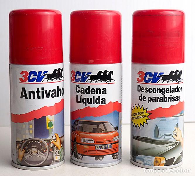 lote de 3 productos para coche: antivaho, caden - Buy Spare parts for cars  and motorcycles on todocoleccion