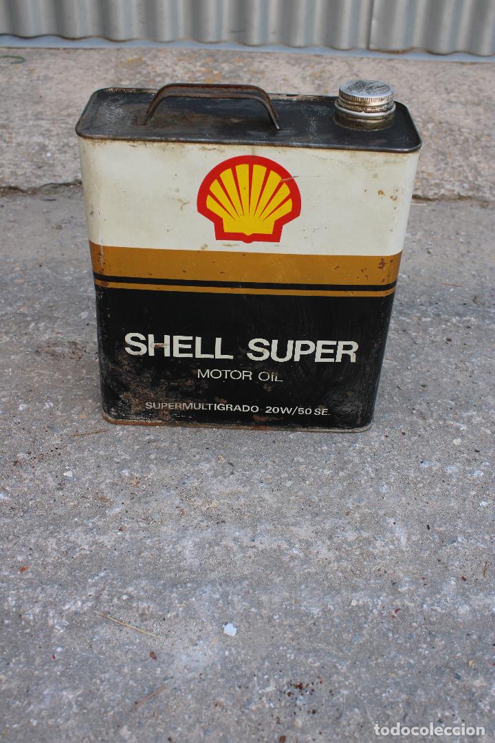 Autos und Motorr&auml;der: LATA DE ACEITE DE 5 L MARCA SHELL SUPERMULTIGRADO