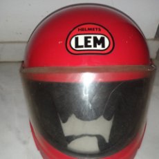 Coches y Motocicletas: ANTIGUO CASCO DE MOTO LEM MAX , HELMETS. Lote 354737983